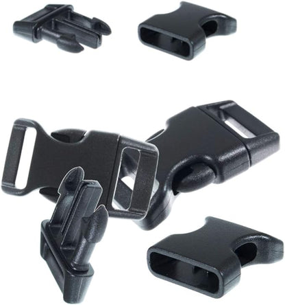 Black Plastic Side Release Buckles - Image 4