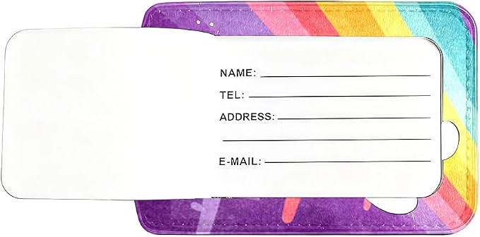 2Pcs Retro Airplane Luggage Tags - Image 7
