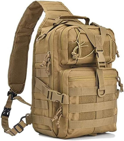 hopopower Tactical Sling Bag, Sport Bag Military Rover Shoulder Backpack EDC by Hopopower