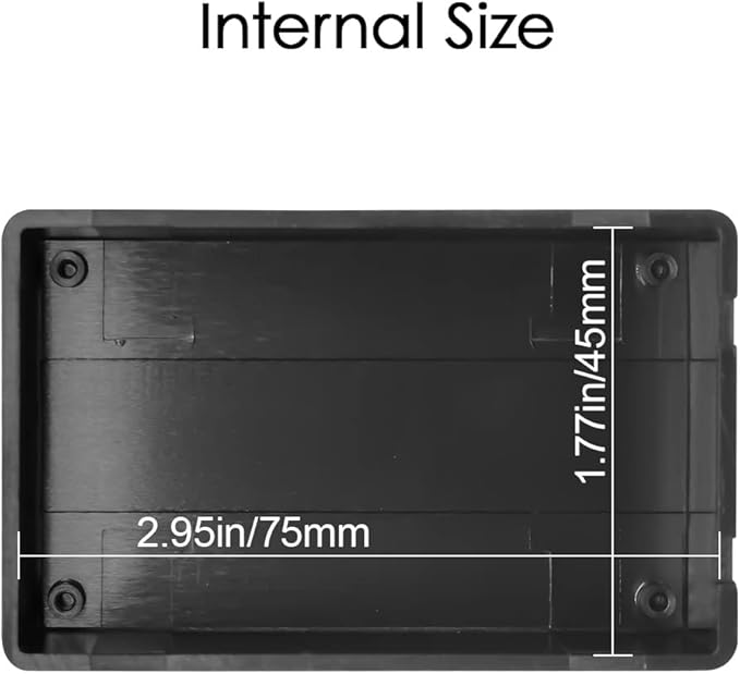 LeMotech Project Box 10 Pieces ABS Plastic Electrical Project Case Small - Image 3