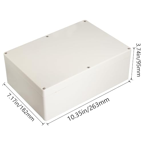 Project Box IP65 Waterproof Junction Box ABS Plastic Electrical Boxes DIY - Image 2