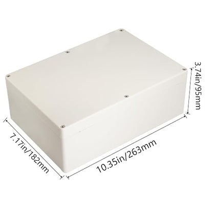 Project Box IP65 Waterproof Junction Box ABS Plastic Electrical Boxes DIY - Image 2