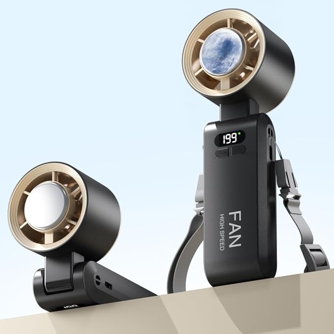 Handheld Portable Turbo Fan by Kimguard