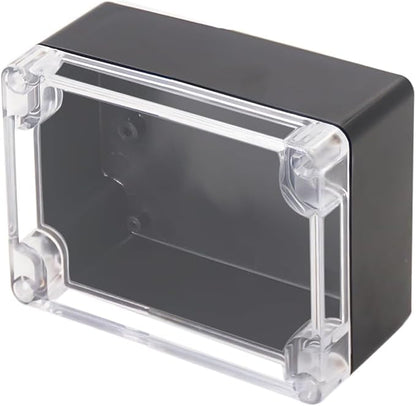 Project Box IP65 Waterproof Junction Box ABS Plastic Black Electrical Boxes DIY by Otdorpatio