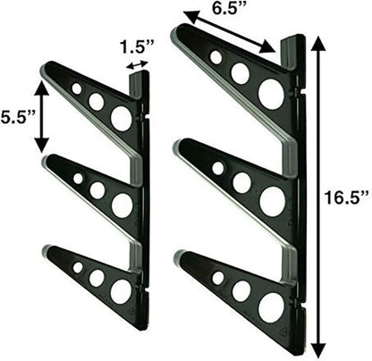 StoreYourBoard Ski Rack – Heavy-Duty Horizontal Ski Wall Mount & Snowboard Wall - Image 2