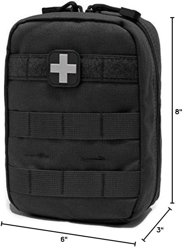 Carlebben EMT Pouch MOLLE Ifak Pouch Tactical MOLLE Medical First Aid Kit - Image 7