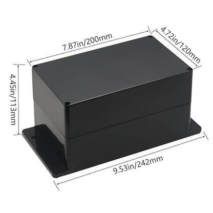 Junction Box IP65 Waterproof ABS Plastic Electrical Project Case Power Junction - Image 2