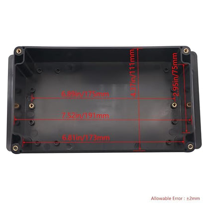Junction Box IP65 Waterproof ABS Plastic Electrical Project Case Power Junction - Image 3