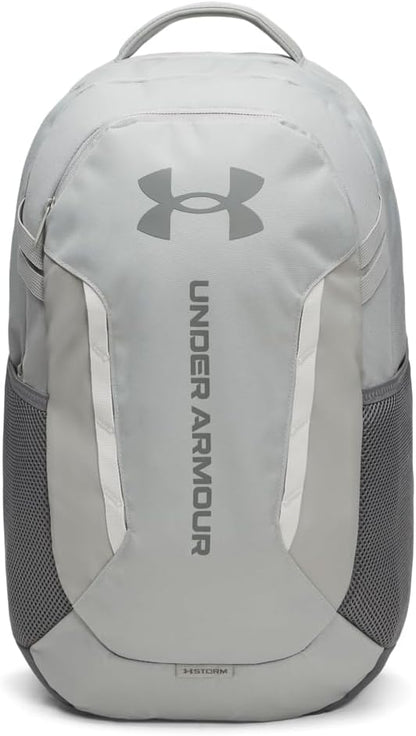 Under Armour Unisex Hustle 6.0 Backpack, Titanium/Clay Green/Clay Green by UnderArmour