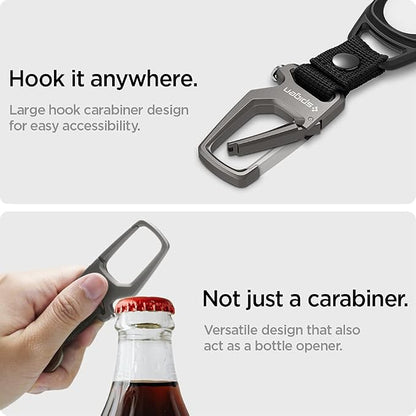 Spigen Life Carabiner Key Ring Clip, Car Keychain Clip, Bottle Opener Key Chain - Image 6