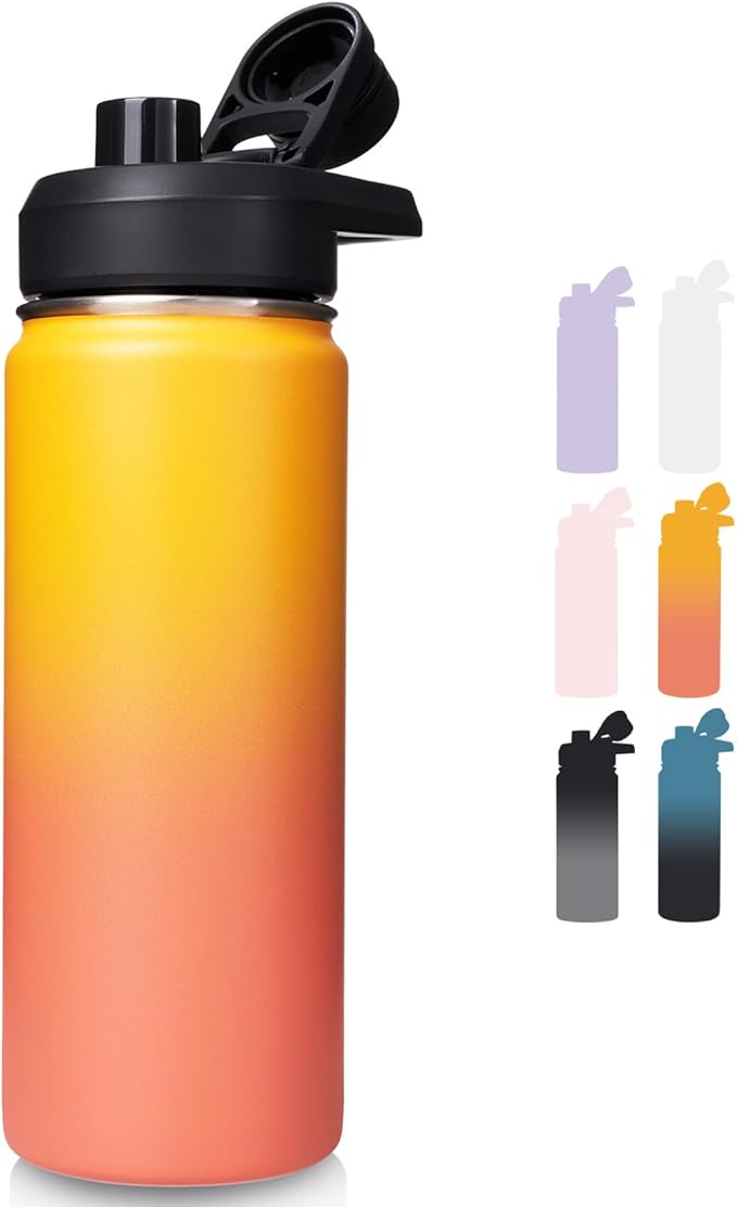 Fijinhom 18 oz Insulated Water Bottle by Fijinhom