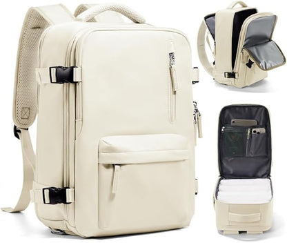 WONHOX Large Travel Backpack Carry on Flight Approved Laptop Work Business by WONHOX