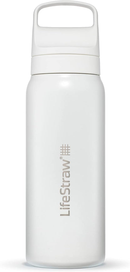 LifeStraw Go Series — Insulated Stainless Steel Water Filter Bottle by LifeStraw