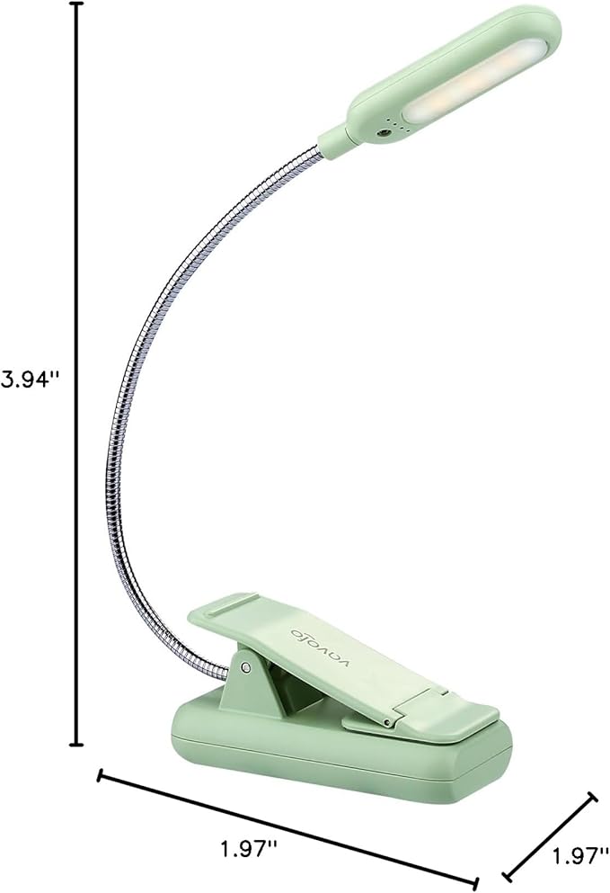 VAVOFO Rechargeable Book Light for Reading in Bed Kids, 7 LED Reading Light - Image 7