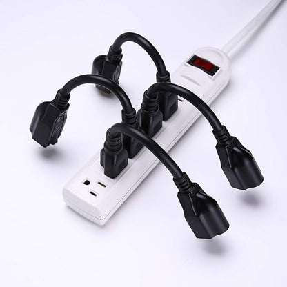 Miady Short Power Extension Cord Outlet Saver, 3 Prong - Image 5