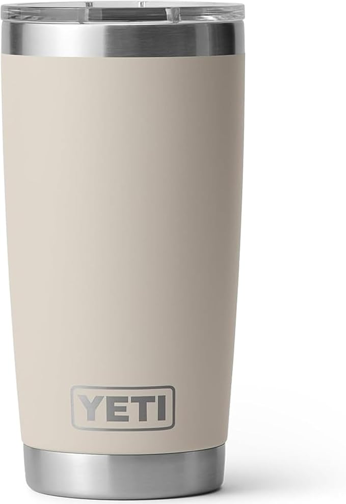 YETI Rambler 20 oz Stainless Steel Vacuum Insulated Tumbler w/MagSlider Lid by YETI