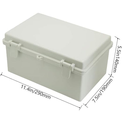 Zulkit Junction Box ABS Plastic Dustproof Waterproof IP65 Electrical Boxes - Image 2