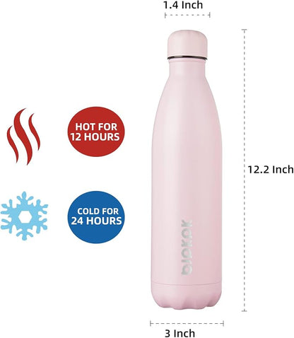BJPKPK Stainless Steel Insulated Water Bottle 25oz Metal Water Bottles - Image 2
