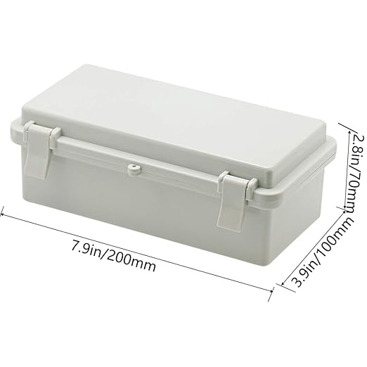 Zulkit Junction Box ABS Plastic Dustproof Waterproof IP65 Electrical Boxes - Image 2