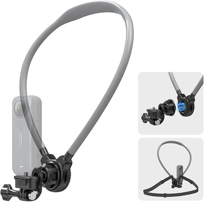 Magnetic Neck Mount for Action Camera, Quick Release Chest Holder Mount for by SKEZN
