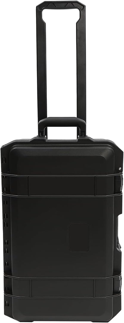 22" Weatherproof Hard Case Rolling Waterproof Case Dry Box by Titunjian