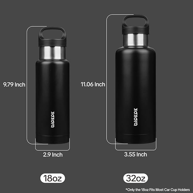 BJPKPK Insulated Water Bottle 32OZ Stainless Steel Water Bottle - Image 3