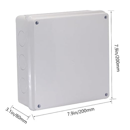 Junction Box Dustproof Waterproof IP65 ABS Plastic Electrical Boxes, Indoor & - Image 2