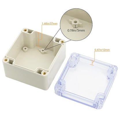 LeMotech ABS Plastic Junction Box Dustproof Waterproof IP65 Electrical - Image 4