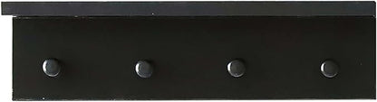 Entrance Coat Rack ，Coat Hooks, Wall-Mounted Wooden Hook Rack, Wall-Mounted - Image 2