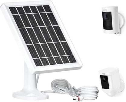 Solar Panel for Ring Camera, Camera Solar Panel Charger Compatible by HPDMSOS