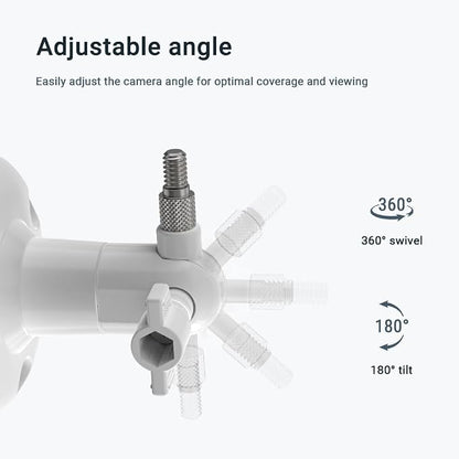 Holicfun 360° Adjustable Indoor/Outdoor Security Camera Wall Mount - Image 3
