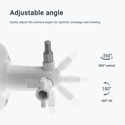 Holicfun 360° Adjustable Indoor/Outdoor Security Camera Wall Mount - Image 3