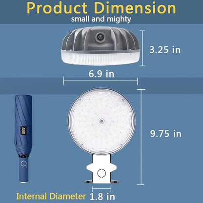 Owleye 6000LM Dusk to Dawn Outdoor Lighting LED Barn Light Security Lights - Image 4