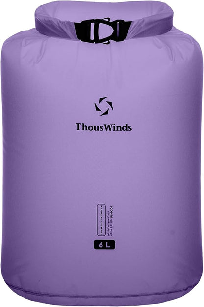 Thous Winds Dry Bag Waterproof, 3L/6L/12L/24L/36L Roll Top Lightweight Dry Sack by ThousWinds
