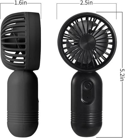 Mini Portable Fan 6 Pack, Cute Handheld Battery Operated Lightweight Small - Image 2