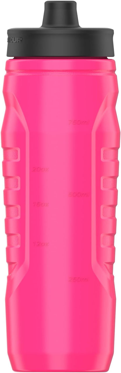 Under Armour 32oz Sideline Squeeze Bottle Hot Pink - Image 5