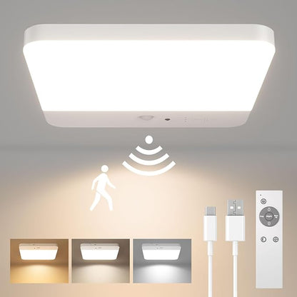 FULEN Motion Sensor Ceiling Light Fixture, Cordless Closet Light Battery by Cost-effectiveChoice