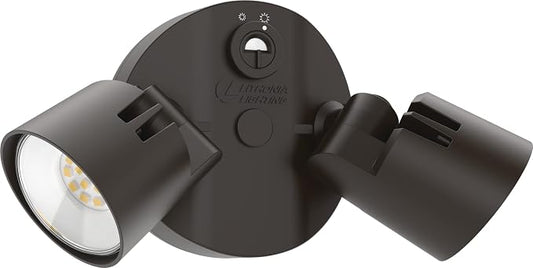 Lithonia Lighting HomeGuard 2-Light LED Outdoor Flood Lights, Outdoor LED Lights by AcuityBrands