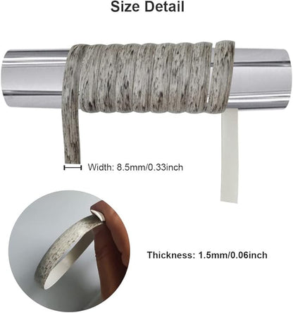 Feyart 25m/82ft 8.5mm Grey Wicker Repair Kit, PE Rattan Repair Kit - Image 3