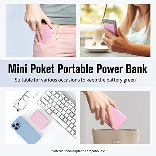 VANYUST S22 Portable Charger, Mini Colorful Power Bank, 5000mAh External - Image 3