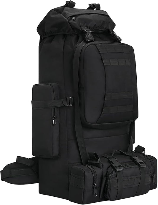 100L Camping Hiking Backpack, Molle military Tactical rucksack backpack by HongXingHai