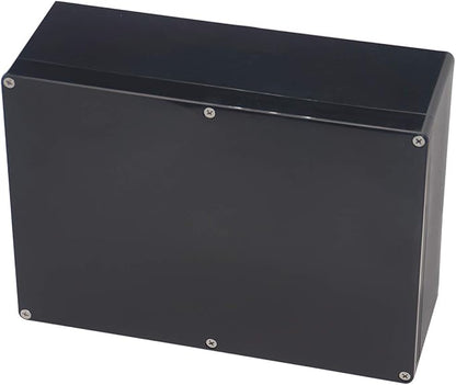 Project Box IP65 Waterproof Junction Box ABS Plastic Black Electrical Boxes DIY by Otdorpatio