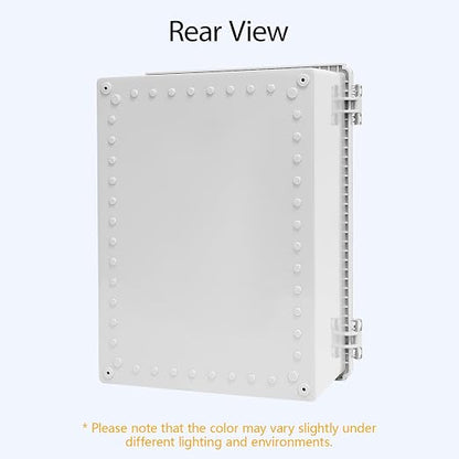 LeMotech Electrical Box, IP67 Waterproof Hinged Clear Cover Stainless Steel - Image 6