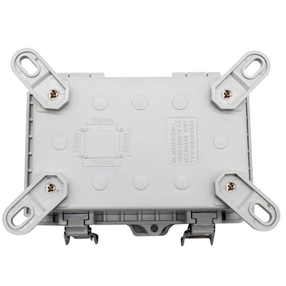 Mini Grey Watertight Junction Box Hinged Cover - Image 7