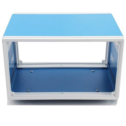 Zulkit Electronic Enclosures Blue Metal Enclosure Project Case DIY Box Junction - Image 7