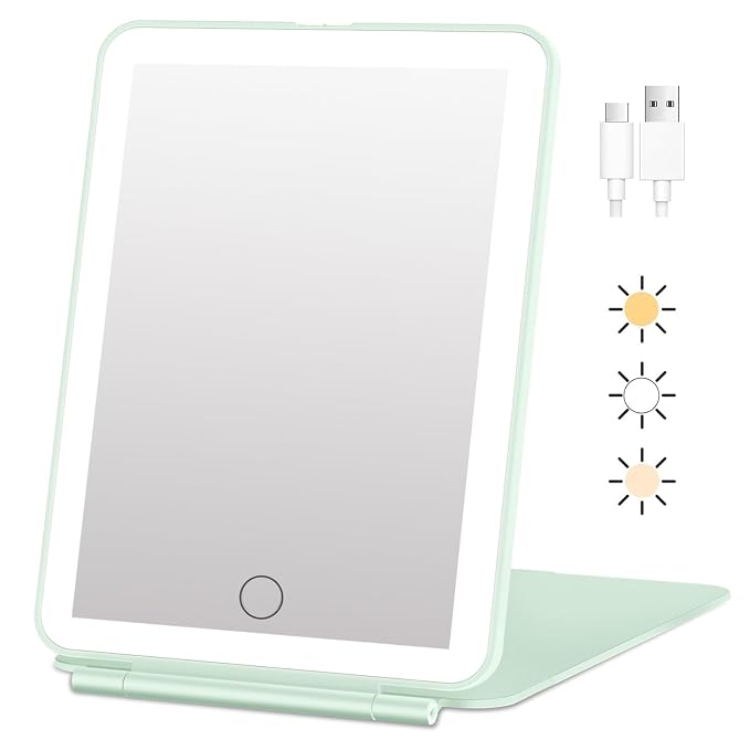FUNTOUCH Rechargeable Travel Makeup Mirror by FUNTOUCH