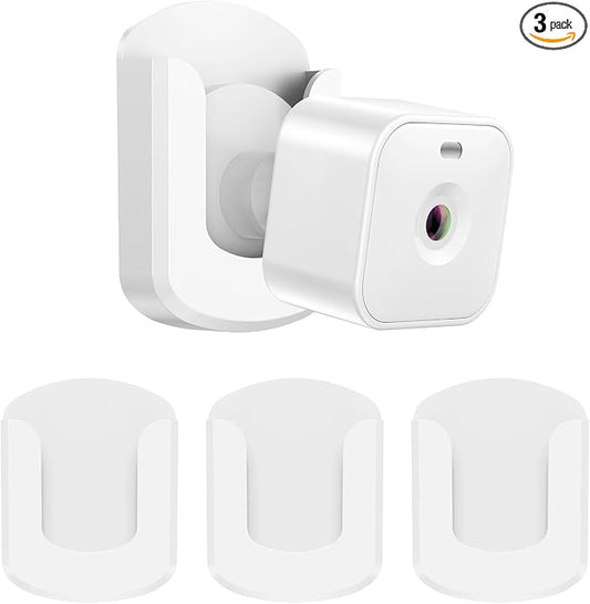Blink Mini No Drilling No Screws Wall Mount Bracket, 3 Pack Adhesive Blink by BOUNHOHE