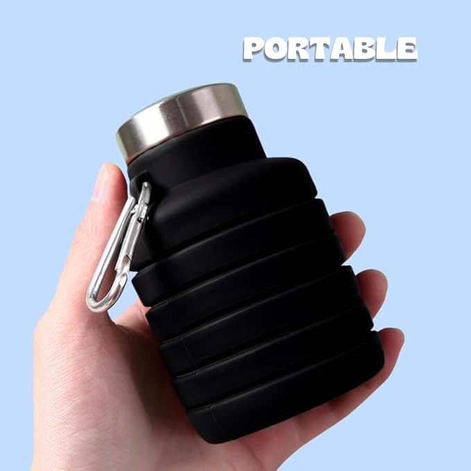 Vnek Portable Collapsible Water Bottle - Image 3