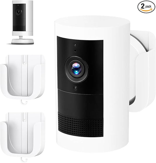 No Drill Wall Mount for Ring Outdoor Cam Plus, Easy Installation by ALERTCAM
