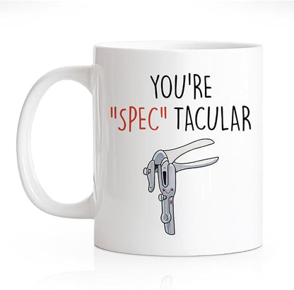 RZHV You're Spectacular Coffee Mug, Funny OBGYN Gynecologist Midwife Mug by RZHV